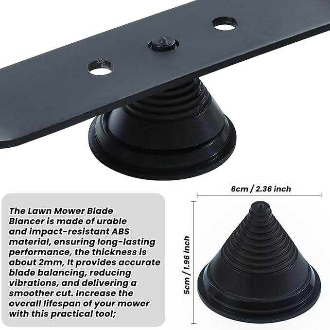Riding Lawn Mower Blade Removal Tool with Lawn Mower Blade Sharpener and Balancer Replaces MTD 490-850-0005 Blade Removal Tool Cub Cadet 490-850-0005 Lawn Mower Blade Holder Removal Tool