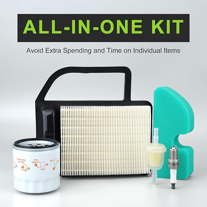 LTX 1045 Air Filter Tune up Maintenance Kit for Cub Cadet LT1042 LT1045 LTX1040 LTX1042 LTX1045 RZT42 Toro 98018 LX420 LX460 Lawn Mower