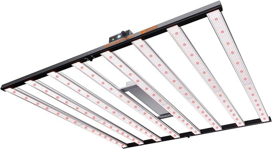 Spider Farmer G1000W Commercial Grade Cost-Effective 1000W LED Grow Lights, 2025 Upgraded App Remote Control, Vertical Farming Co2 Bar LED Growing Lamp, 4x4 & 5x5 Coverage