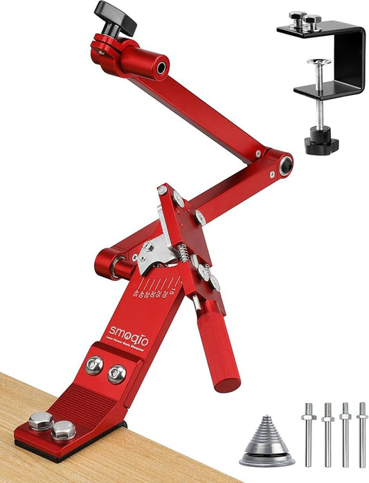 Lawn Mower Blade Sharpener, Lawnmower Blade Sharpening Tool with Balancer, Blade Sharpner Kit for Grinder