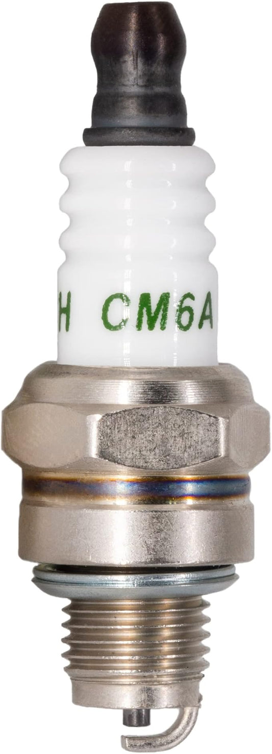 TORCH CM6A Spark Plug Replace for NGK 130-797 (1223) CMR6A Spark Plug, for Champion 978 Spark Plug, for Autolite 4194 Spark Plug, for Lawn Mower Hedge Trimmer Tea Tree Trimmer Brush Cutter, OEM, ea