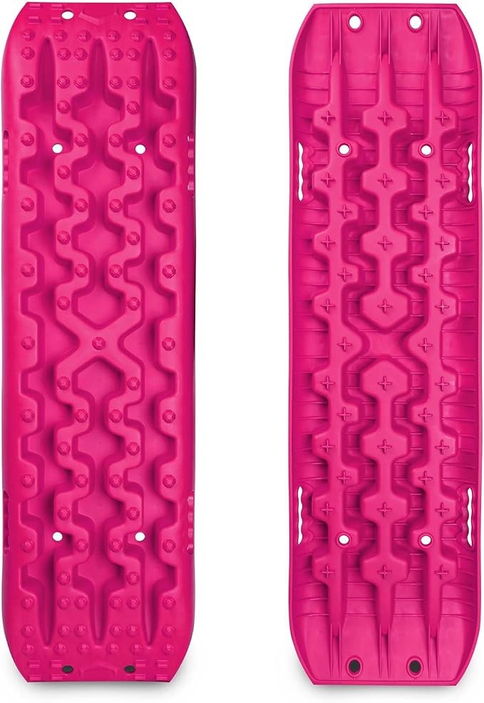 X-BULL New Recovery Traction Tracks Sand Mud Snow Track Tire Ladder 4WD (Barbie Pink, 3gen)
