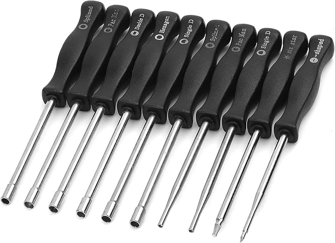 10 Pcs Carburetor Cleaning Tool Screwdriver Kit for Common 2 Cycle Carburator Adjustment Small Engine Carb Tune up Adjusting Tool- Carb Kit