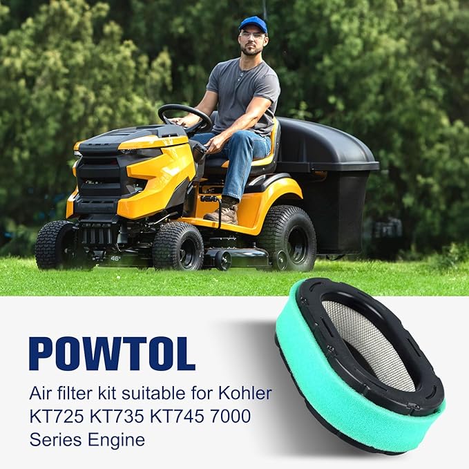 Powtol 32 789 02-S 7000 Series Maintenace Kit for Kohler 7000 20-26HP KT715 KT725 KT730 KT735 KT740 KT745 725CC Cub Cadet XT1 Oil Change kit XT2 Enduro Mower with kh-32-883-09-s1