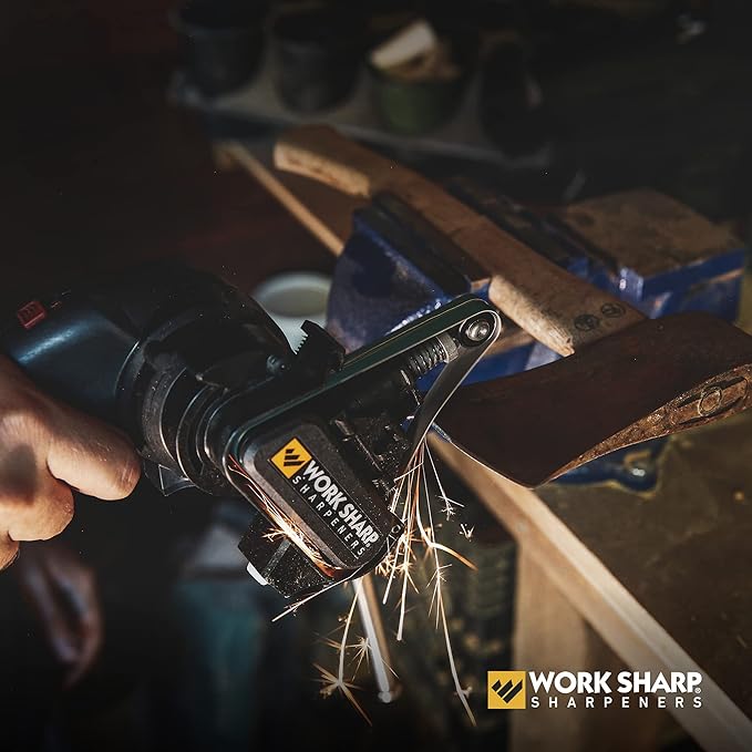 Work Sharp Knife and Tool Sharpener with extra replacement belts