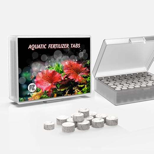 FZONE Root Tabs Freshwater Aquarium Plant Fertilizer 50-Count ๏ผ1 Pack๏ผ