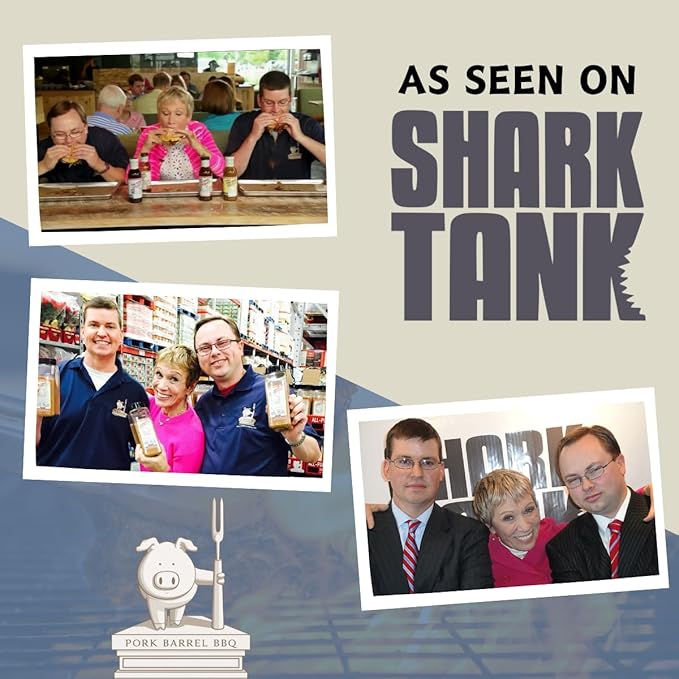 Pork Barrel BBQ Gifts for Men Set – BBQ Sauce Gift Set | The Ultimate Grilling Gift | Great on Chicken Wings, Pork, and Steak | Birthday Gifts, Gifts for Him