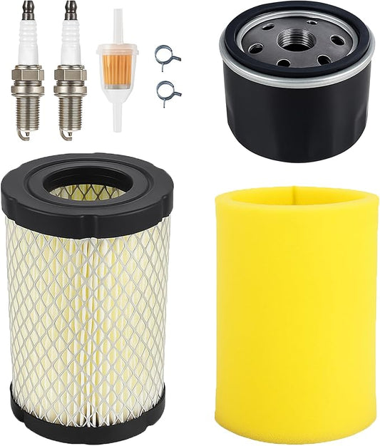 YTH18542 Air Filter Oil Filter Tune Up Kit for Husqvarna YTH18542 Mower Craftsman 917.289244 917.288620 917.203810 917.203830 917.288070 917.288516 917.288525 Mower W/ 19.5hp 20hp 21hp Engine