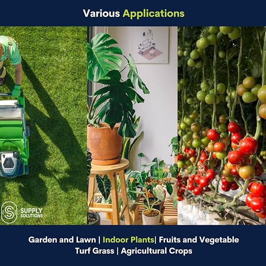 16-16-16 Complete Lawn & Garden All Purpose Granular Fertilizer - The Ultimate Plant Food for Lush Greenery & Vibrant Blooms - for All Plants, Vegetables, Fruits, and Berries - 10lbs
