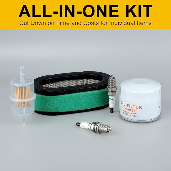 Panari 7000 Series Maintenance Kit 32 083 09-S Air Filter for Kohler KT715 KT725 KT730 KT735 KT740 KT745 KT610 KT620 19HP-26HP Engine Cub Cadet XT1 XT2 Replace KH-32-883-09-S1