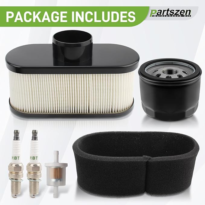 49065-7007 Oil Filter 11013-0752 Air Filter for Kawasaki FR651V FR691V FR730V FS481V FS541V Lawn Mower Tractor Parts with Tune Up Kit