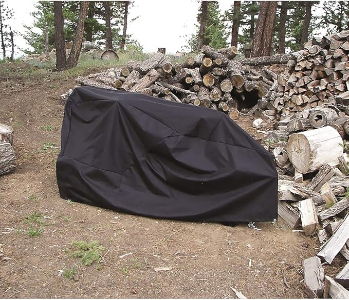 Upgraded Log Splitter Cover Waterproof Outdoor All Weather - Thicker and Tear Proof Wood Splitter Cover Against Dust Rain Uv - Compatible with 15-40-ton Log Splitters