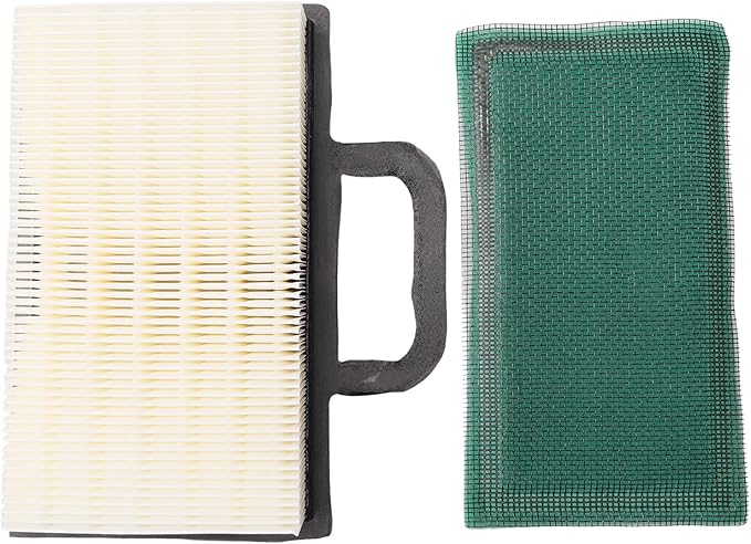 499486 499486S Air Filter with Tune Up Maintenance Service Filter Kit for 695091 698754 273638S GY20575 MIU11286 JD L120 L111 L118 LA130 V-Twins Lawn Mower Tractor, KLI002