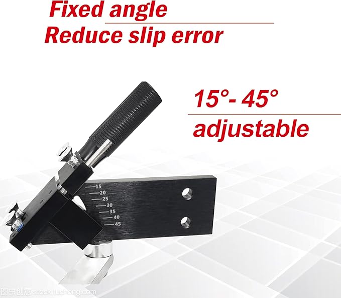 Lawn Mower Blade Sharpener & Lawn Mower Blade Balancer Replace 5005、42-047 Blac ,15°-45° Adjustable Magnetic Mower Blade Balancer for Many Types of Mower Blade, Making Mowing Work Easy and Convenient.
