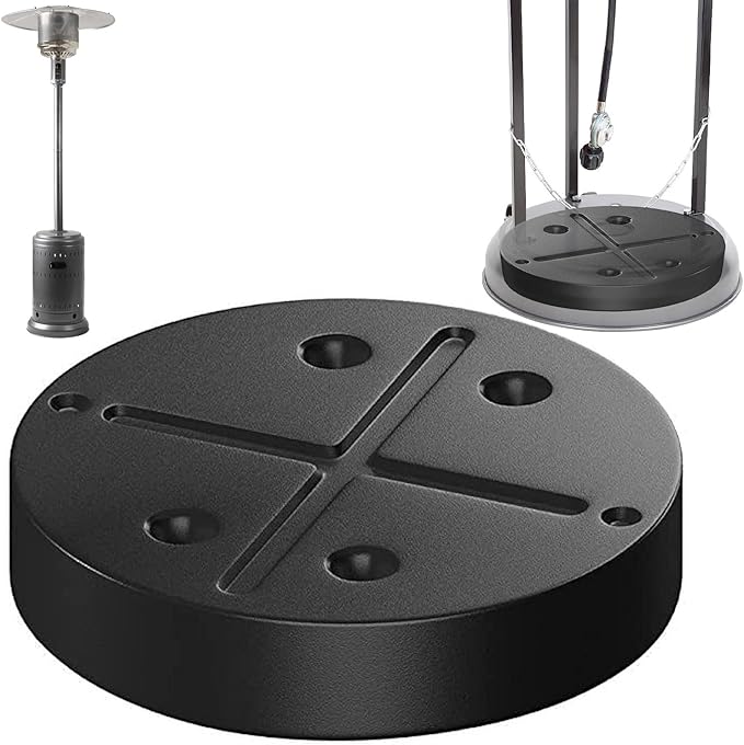 Outdoor Sand Box Water Box Weight Bladder for Patio Heater - Maximum Capacity 25 lbs, Suitable for Most Umbrella Heaters