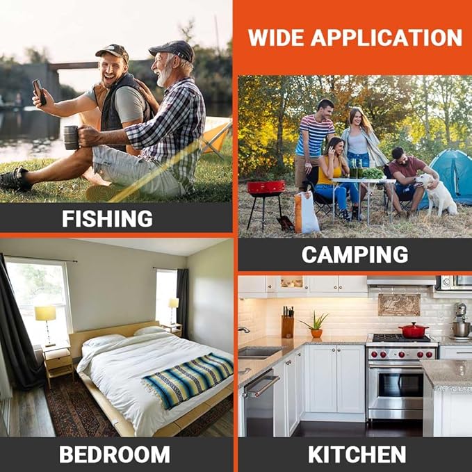 Pest Repellent, Indoor Spider Repellent, Natural Mosquito Repellent Outdoor, Bug Repellent Indoor Pet Safe, 3 Months Protection, Keep Pest Out of Home, Garden, Garage, RV, 8 Packs