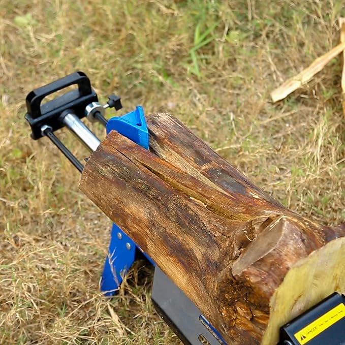 BILT HARD Log Splitter 6.5 Ton, Wood Splitter Electric Powered 15Amp, with Hydraulic Ram, Electric Firewood Splitting Machine, Horizontal