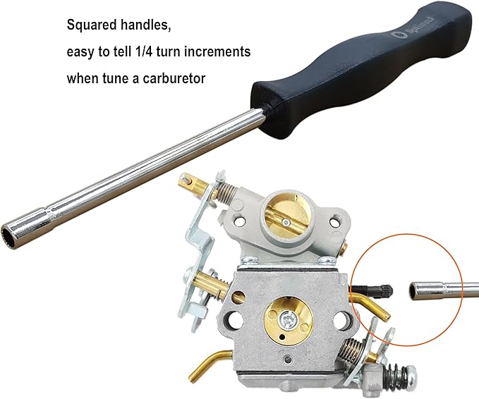 Carburetor Adjustment Tool Screwdriver Cleaning Kit Carrying Case for Common 2 Cycle Small Engine Stihl Echo Poulan Husqvarna MTD Ryobi Homelite Trimmer Weedeater Chainsaw Pack of 14