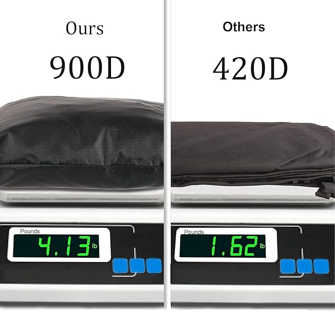 Log Splitter Cover Waterproof 900D Oxford Cloth 67 "L X 31 "W X 39 " Suitable for 15-37 ton Gas or Electric Log splitters Weather-Resistant Wood Splitter Cover