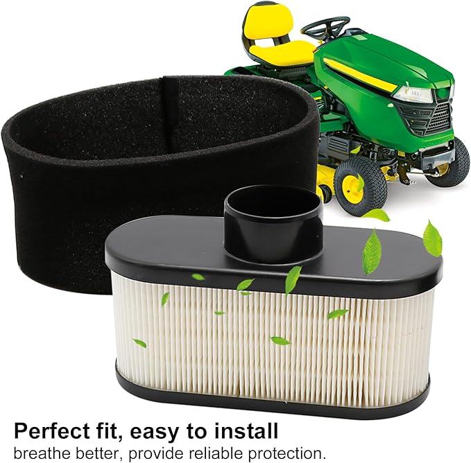 11013-7047 Air Filter 49065-7007 Oil Filter Tune Up Kit Replacement for Kawasaki FR651V FR691V FR730V FS481V FS541V FS600V FS651V FS691V FS730V 4-Cycle Engine Lawn Mower Tractor (Set B)