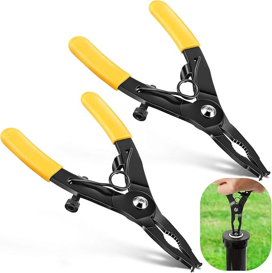 2pack Pop Up Sprinkler Head Tool Compatible with Rainbird Hunter Sprinkler Head, Pull Raise Tools for Pop Up Sprinklers, Rotor Adjustment Tools for Lawn Irrigation System Repair