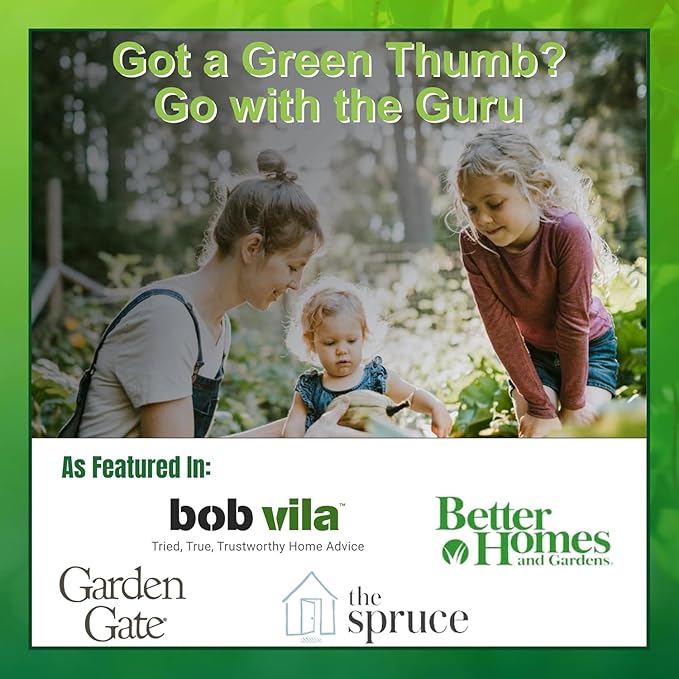 Garden Guru Titanium Hand Weeder Fork Tool – Rust Resistant – Ergonomic Handle – Great for Planting, Spreading Mulch, Weeding, Loosening & Transplanting Soil - 1 Case (48 Pcs)