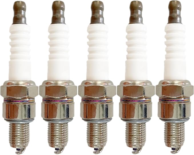 Spark Plug CR5HSB Replacement For NGK 6535 Hnoda GX22 GX31 GX100 Engine EB2000 EU2000 EB2000I EU1000I EU2000I 2000 series Generator Rep 98056-55777 (5 Pack)