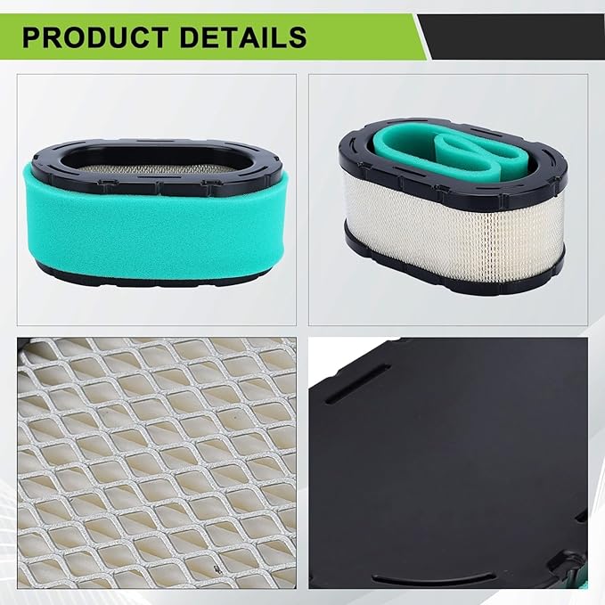 16 083 04-S Air Filter For Kohler KT610 KT620 KT715 KT725 KT730 KT735 KT740 Engine Lawn Mower with 16 083 05-S Pre Filter 52 050 02-S Oil Filter 24 393 04-S Fuel Pump