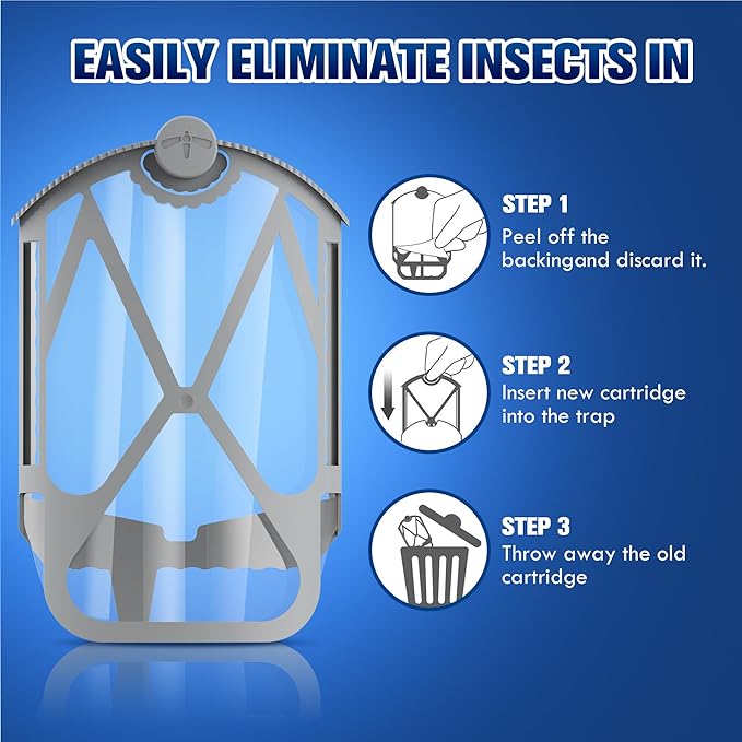 12 Pack Refill Cartridges, 2025 Upgraded High-Stick Refills, Compatible with ZEVOPlug-in Light M364 and Max, Easy to Replace