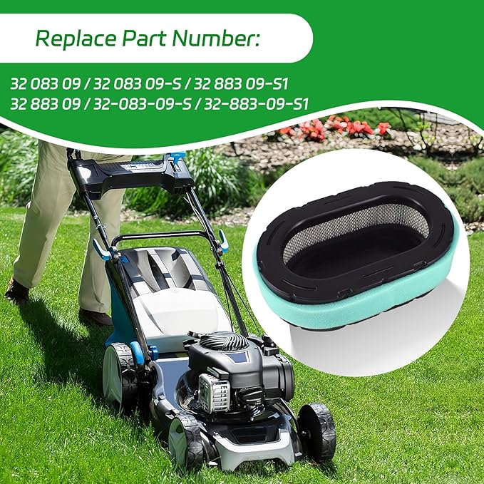 32-083-09-S Air Filter Oil Filter for Kohler 7000 Series KT745 KT740 KT735 KT730 KT725 KT715 KT610 KT620 19-26HP Engine Lawn Mower for Cub Cadet XT1 XT2 Husqvarna Craftsman Troy-Bilt KH-32883-09-S1