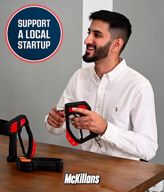 McKillans® Car Pressure Washer Extension Wand - Power Washer Wand Extension for Car Wash - Short Pressure Washer Wand Replacement - Pressure Washer Accessories & Attachments - 1/4” Quick Connect Plug