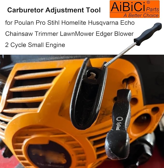 Carburetor Adjustment Tool with Cleaning kit for 2-Cycle Small Engine String Trimmer Weedeater Chainsaw Pack of 12