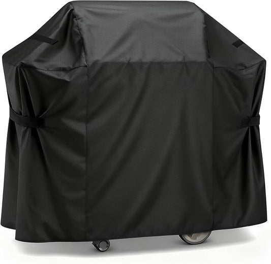 LBTING Grill Cover, 48-inch Heavy Duty 300D Oxford Waterproof Windproof UV Resistant BBQ Gas Grill Cover for Outdoor Barbecue Fit Most Brands Weber, Brinkmann, Char Broil, Holland