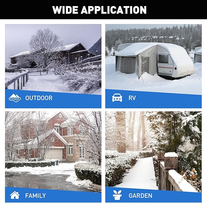 20FT Heated Water Hose for RV,Rv Heating Water Hose,-45 ℉ Antifreeze Heated Drinking Garden Water Pipe,Rv Accessories for Camper