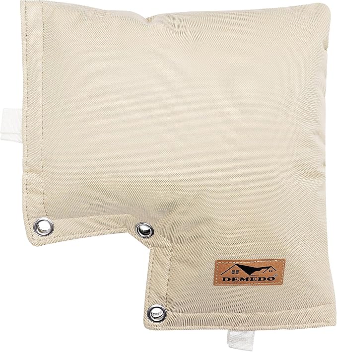 Backflow Preventer Insulation Cover - Backflow Pressure Vacuum Breaker Cover - Insulated Backflow Cover Pouch for Irrigation Back Flow Sprinkler Valves in Winter or Sun Exposure (13”W x 12”H, Sand)