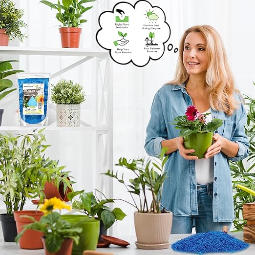 20-20-20 Water-Soluble Fertilizer β Powder for Liquid Plant Food for Indoor & Outdoor Plants, Orchids, Vegetables, Lawns, Flowers β 20 20 20 Fertilizer (20 QUARTS)