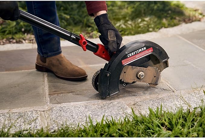 CRAFTSMAN 20V Edger Lawn Tool, Cordless Trencher, Bare Tool Only (CMCED400B)
