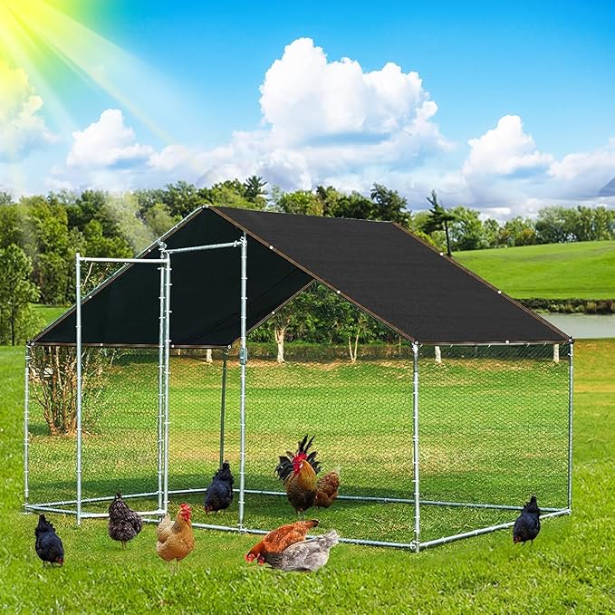 Shade Cloth - for Plants Greenhouse, 70% Sunblock Shade Sails -for Outdoor Garden Pergola Patio Lawn, Sun Protection Neting Cover for Kennel Chicken Coop Easier to Hang Plant Cover