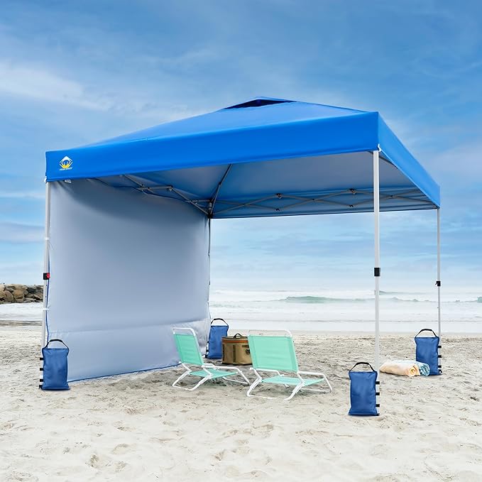 CROWN SHADES Sand Bags for Canopy Legs Sandbags for Weight-Canopy Weights, Pop Up Tent Weights Bags, Blue