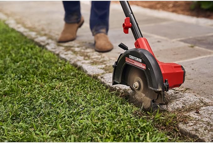 CRAFTSMAN 20V Edger Lawn Tool, Cordless Trencher, Bare Tool Only (CMCED400B)