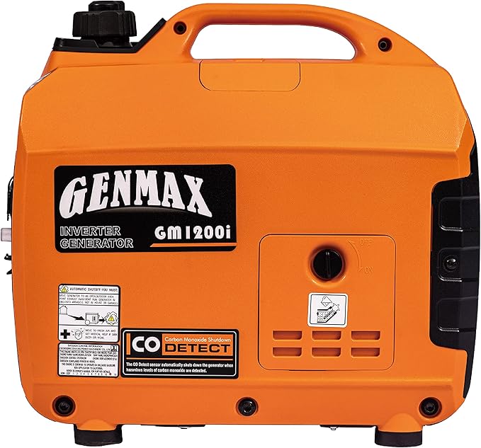 GENMAX Generator,EPA Compliant, Eco-Mode Feature, Ultra Lightweight for Backup Home Use & Camping