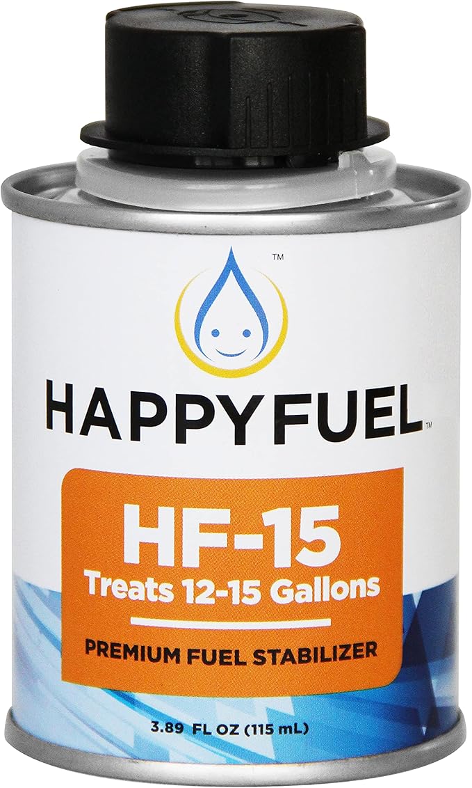 HappyFuel Premium Fuel Stabilizer, Gasoline Antioxidant, Fuel Storage for Gas, Classic Cars, Boats, Lawnmowers, Snowmobiles, Motorcycles and Marine…
