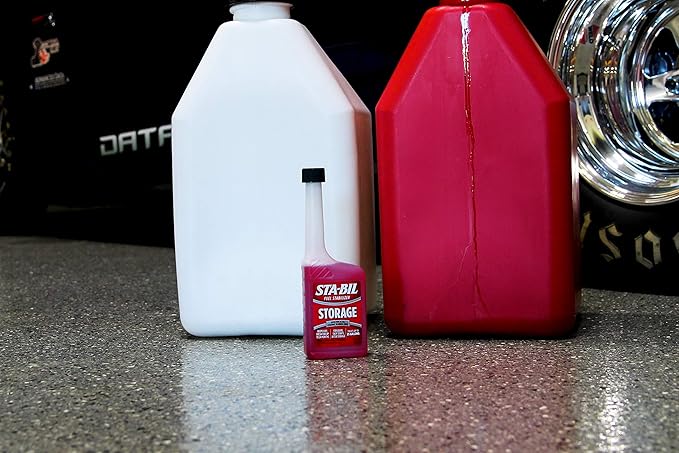 STA-BIL Storage Fuel Stabilizer - Keeps Fuel Fresh for 24 Months - Prevents Corrosion - Gasoline Treatment that Protects Fuel System - Fuel Saver - Treats 25 Gallons - 10 Fl. Oz. (22206)