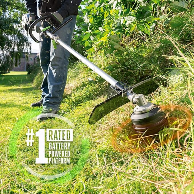 EGO Power+ MST1501 Multi Combo Kit: 15-Inch String Trimmer & Power Head with 5.0Ah Battery & Charger Included
