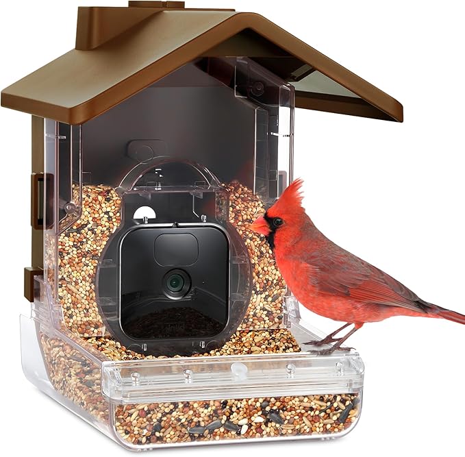 Wasserstein Bird Feeder Camera Case Compatible with Blink, Wyze & Ring Security Cameras Including Blink Outdoor 4, Wyze Cam OG & Ring Stick Up Camera (Camera NOT Included)