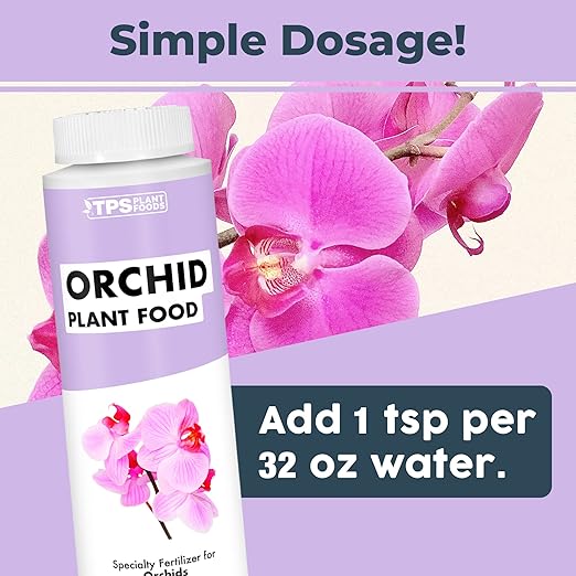 Orchid Plant Food for All Orchids and Acid Loving Houseplants, Promotes Growth and Blooms, Liquid Fertilizer, 8 Oz Bottles Case Pack - 12 Count