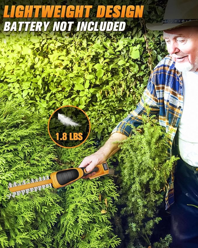 Cordless Leaf Blower and Hedge Trimmer Combo, Compatible with DEWALT 20V MAX Battery (Battery not Included)