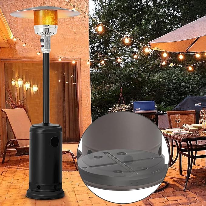 Outdoor Sand Box Water Box Weight Bladder for Patio Heater - Maximum Capacity 25 lbs, Suitable for Most Umbrella Heaters