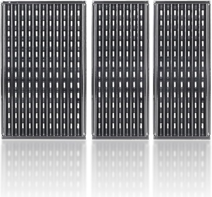 17" Emitter Plate for Charbroil Performance 4-Burner 463365021 463365724 463365522 463352521 Gas Grills, Porcelain Steel Grill Grates Replacement Parts for Char-broil G426-0004-W1 G426-0005-W1