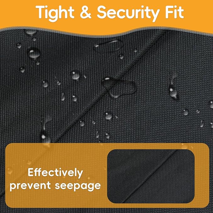 Grill Cover for Weber Lumin Electric Grill with Stand, Lumin Compact Grill with Stand, 600D Heavy Duty Waterproof UV Resistant Cover for Weber Lumin/Compact with Stand, Grill Accessory (Cover Only)